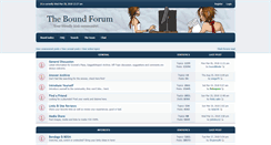 Desktop Screenshot of boundforum.com