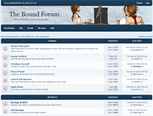 Tablet Screenshot of boundforum.com